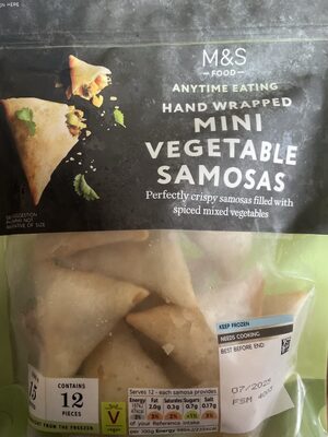 Mini Vegetable Samosas