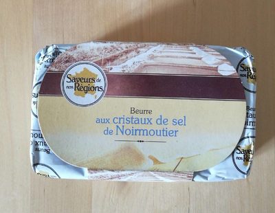 Beurre aux cristaux de sel de Noirmoutier