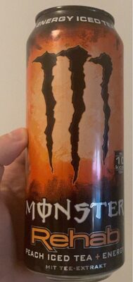 Rehab Peach Iced Tea + Energy