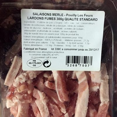 Lardons Fumés Qualité Standard
