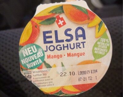 Joghurt Mango front packaging
