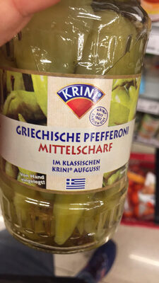 Krini Greek pepperoni medium hot