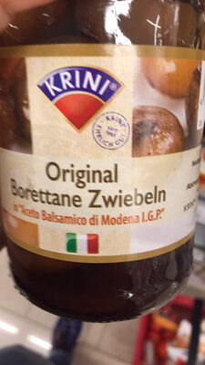 Krini Original Borettane onions in wine vinegar