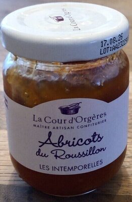 Confiture d’abricot bio