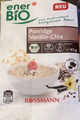Porridge Vanille-Chia