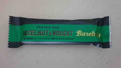 Hazelnut & Nougat protein bar