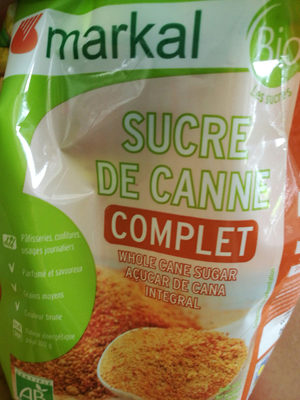 Sucre de canne complet