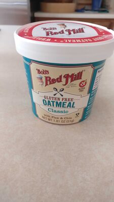 Oatmeal gluten free chia and flax