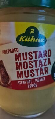 Kuhne Prepared Mustard Dijon Style 250ML front packaging