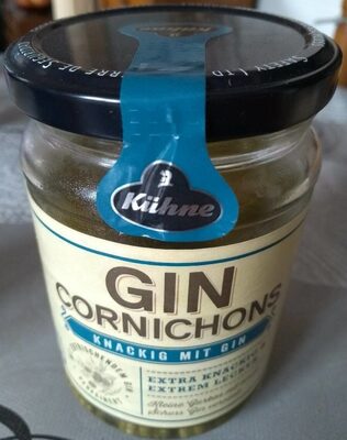 Gin Cornichons front packaging