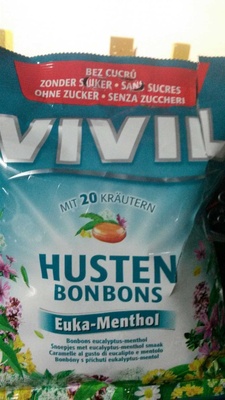 Euka-Menthol front packaging