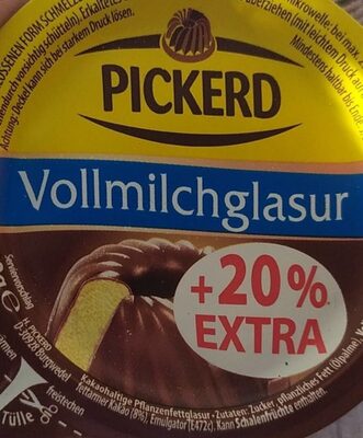 Vollmilchglasur front packaging