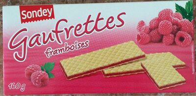 Gaufrettes framboises