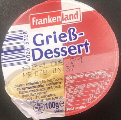 Grießdesert