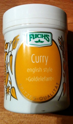 Curry english style Goldelefant front packaging