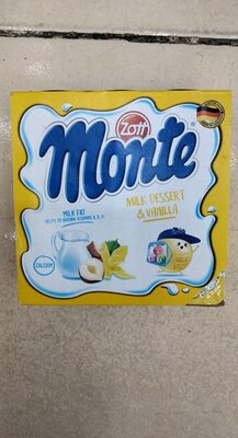 Zott váng sữa Monte h.vani front packaging