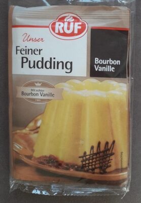 Pudding Bourbon Vanille front packaging