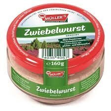 Müller´s Zwiebelwurst Gekocht