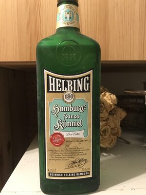 EDEKA Helbing Hamburgs feiner Kümmel 700ml (12,29€ / l) front packaging