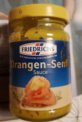 Orangen-Senf Sauce