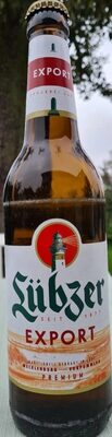 Lübzer Export front packaging