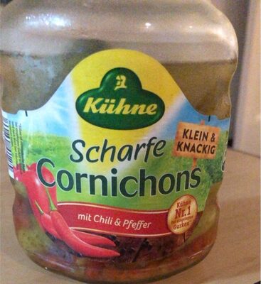 Scharfe Cornichons