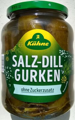 Salz-Dill Gurken front packaging