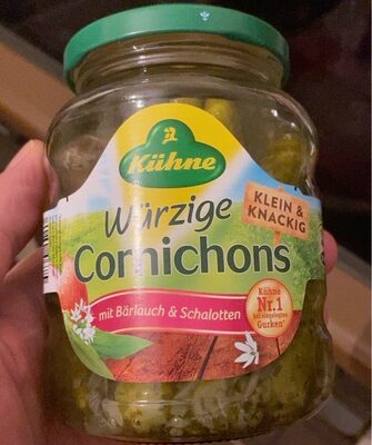 Würzige Cornichons