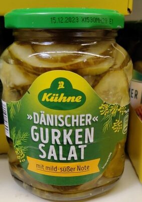 Dänischer Gurkensalat front packaging
