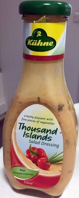 Thousand Islands Dressing With Fine Vegetable Pieces