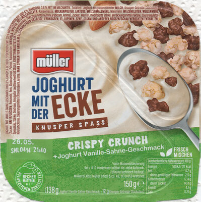 Joghurt mit der Ecke: Crispy Crunch