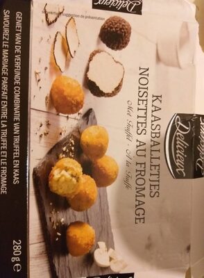 Noisettes au fromage- A la truffe front packaging