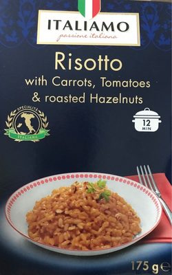 Risotto carrots tomatoes