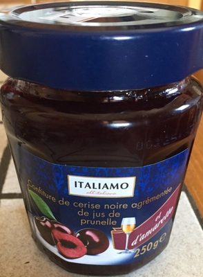 Confiture de cerises noires