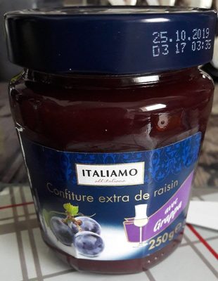 Confiture extra de raisin