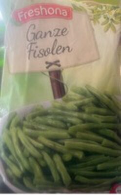 Ganze Fisolen front packaging