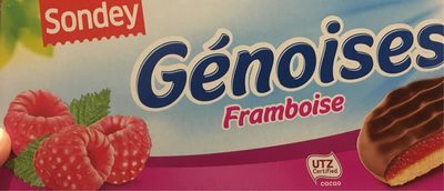 Genoises framboise front packaging