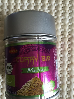Curry madras bio 