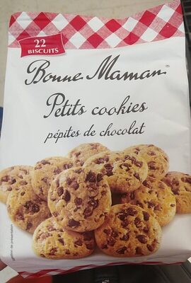 Petits cookies pépites de chocolat
