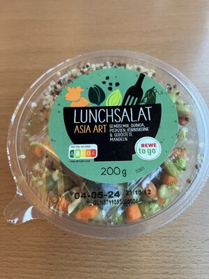 Lunchsalat Asia Art