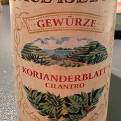 Korianderblatt gemahlen