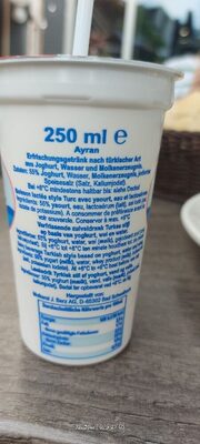 ayran ingredients label
