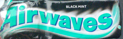 Black Mint Sugar Free Chewing Gum Multipack Pieces
