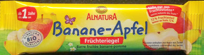Banane-Apfel Früchteriegel