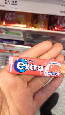 Wrigley's Extra Strawberry Chewing Gum 10 Pieces