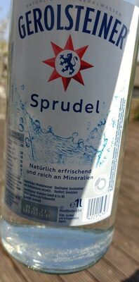 Gerolsteiner Sprudel front packaging