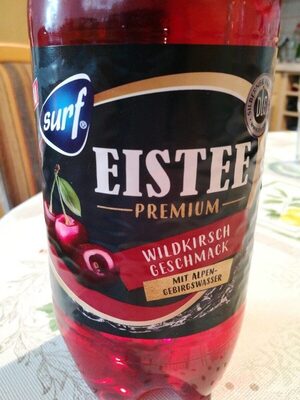 Surf Eistee Premium Wildkirsch Geschmack