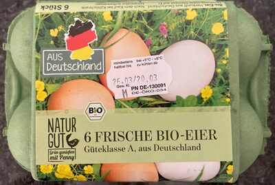 Frische Bio-Eier