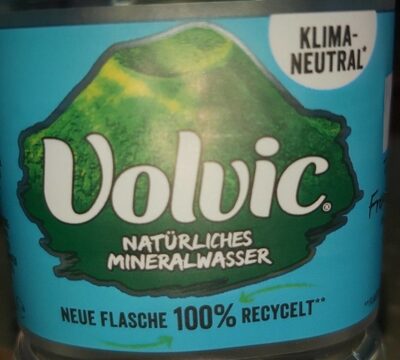 Volvic front packaging