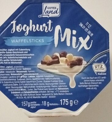 Joghurt Mix Waffelsticks front packaging